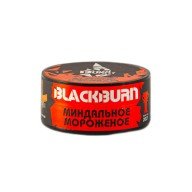 Black Burn Almond Ice Cream