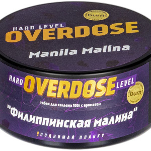 Табак Overdose Manila Malina