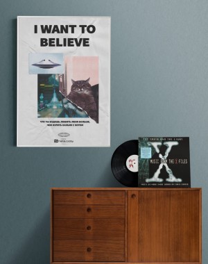 Постер I want to believe