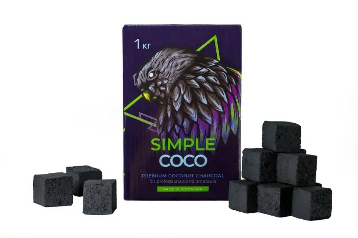 Уголь Simple Coco, 25 мм
