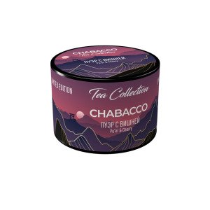 Табак Chabacco Tea Collection Pu'er & Cherry